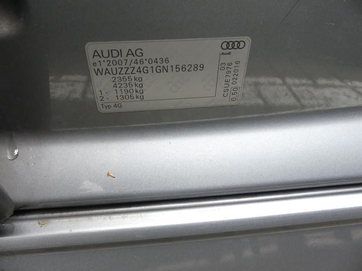 WAUZZZ4G1GN156289  audi a6 avant 2016 IMG 4