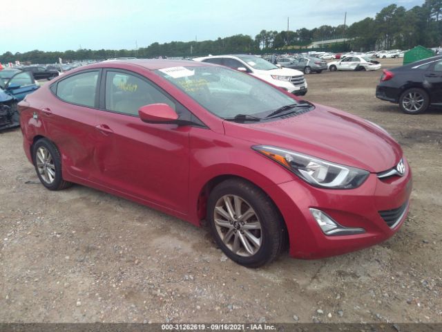 KMHDH4AE6EU055141  hyundai elantra 2014 IMG 0