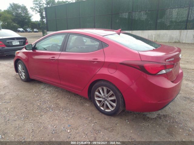 KMHDH4AE6EU055141  hyundai elantra 2014 IMG 2