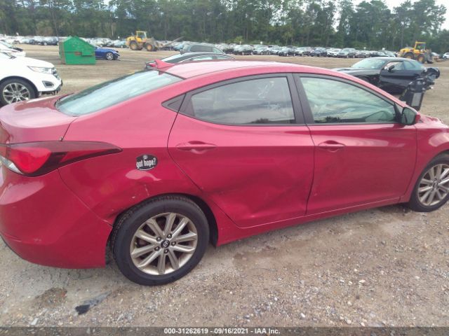 KMHDH4AE6EU055141  hyundai elantra 2014 IMG 5