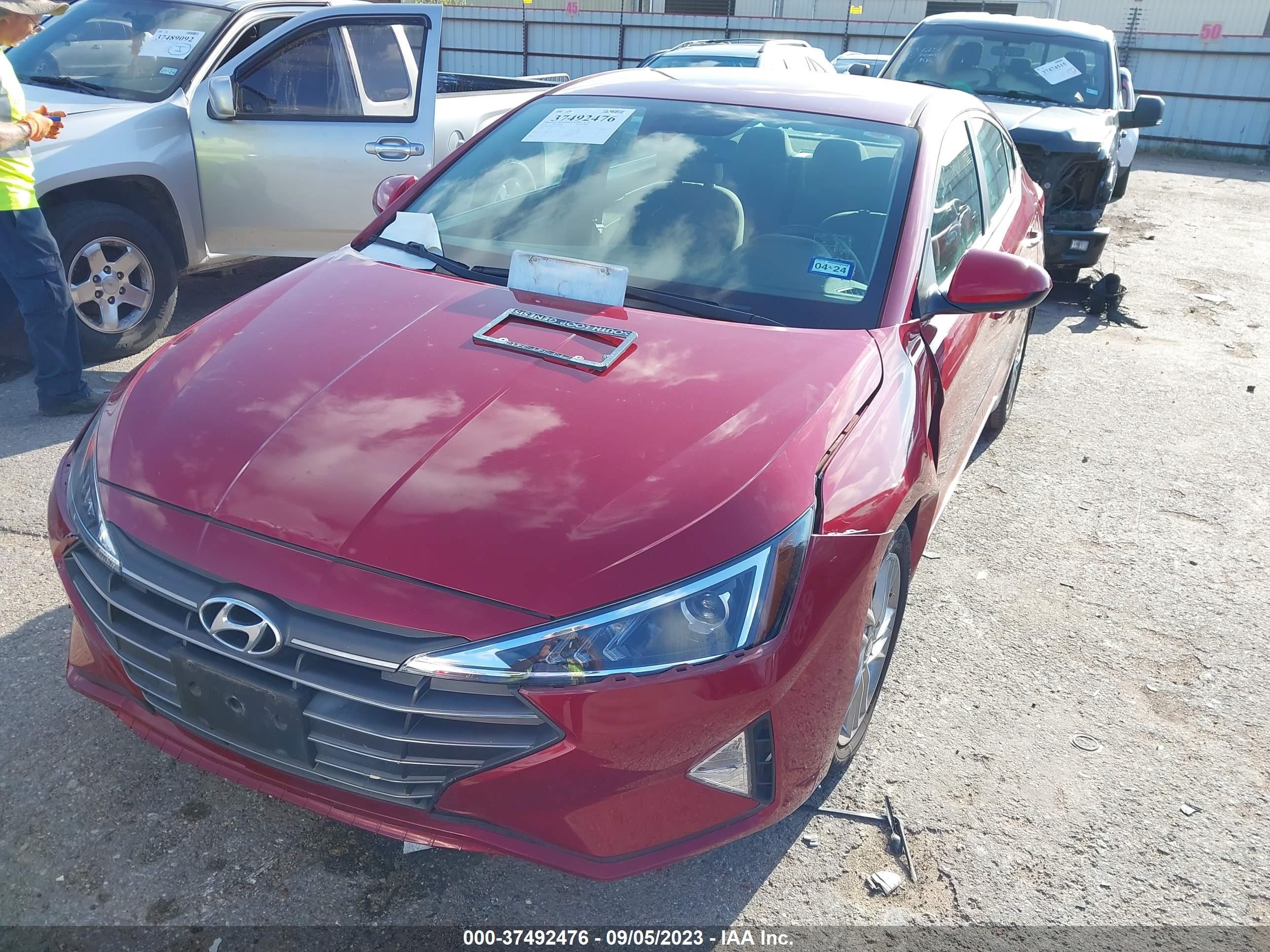 KMHD84LF3KU737184  hyundai elantra 2019 IMG 1