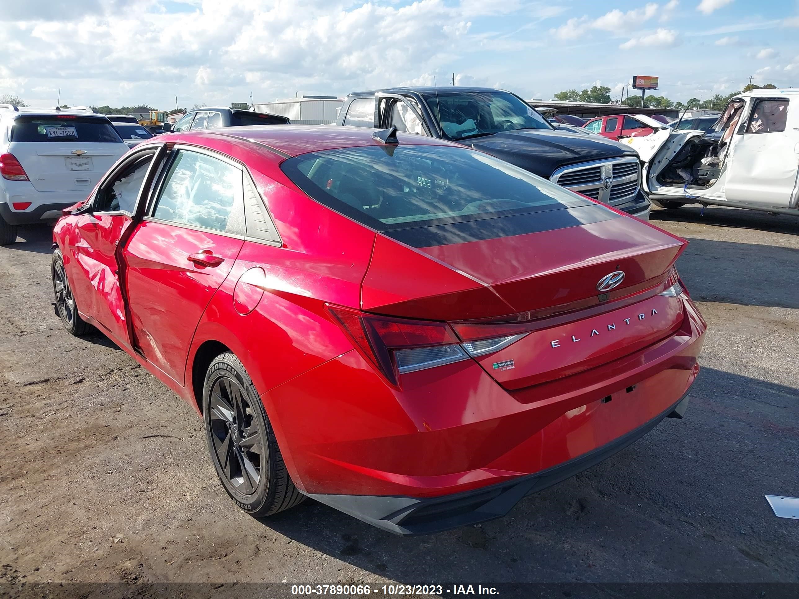 5NPLM4AG7MH051475  hyundai elantra 2021 IMG 2