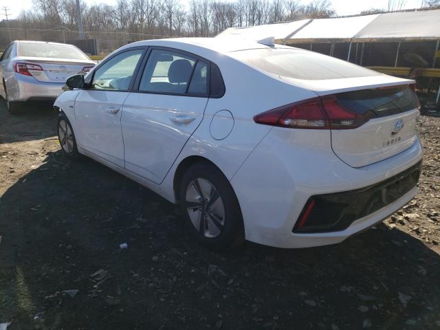 KMHC65LC3KU166566  hyundai ioniq blue 2019 IMG 2