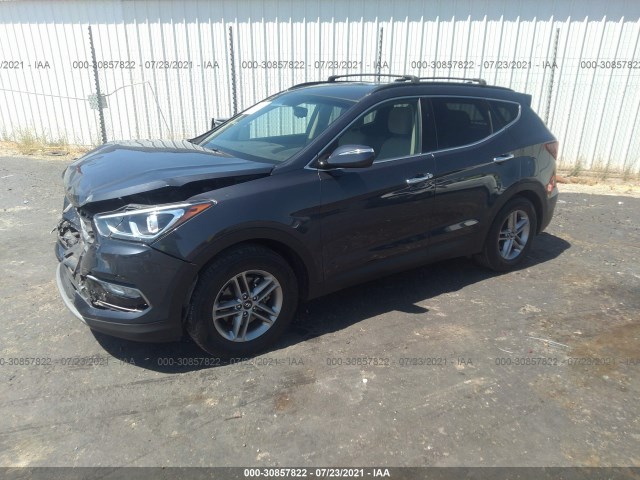 5NMZU3LB8HH051218  hyundai santa fe 2017 IMG 1