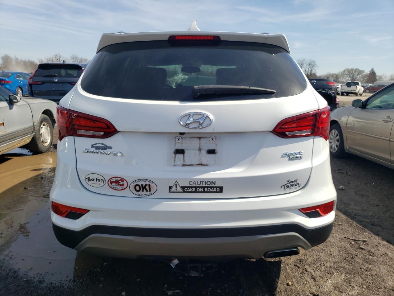 5NMZUDLB7JH063470  hyundai santa fe 2017 IMG 5