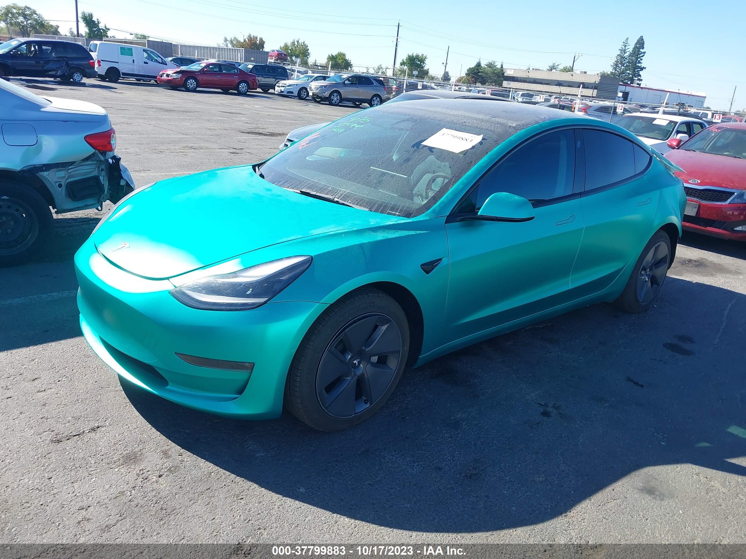 5YJ3E1EB0NF126172  tesla model 3 2022 IMG 1