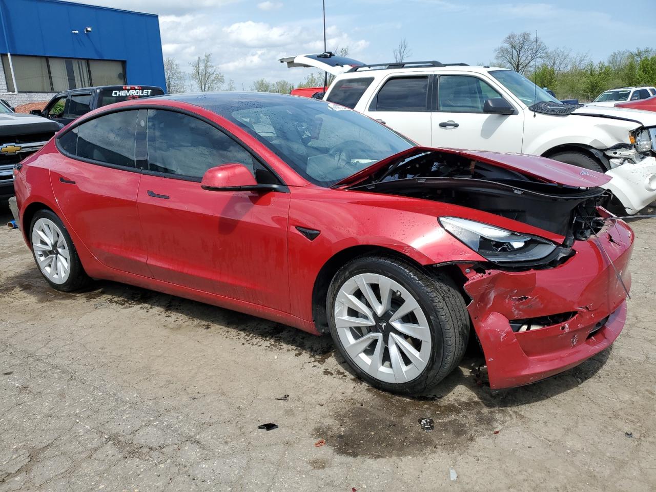 5YJ3E1EBXMF975921  tesla model 3 2021 IMG 3