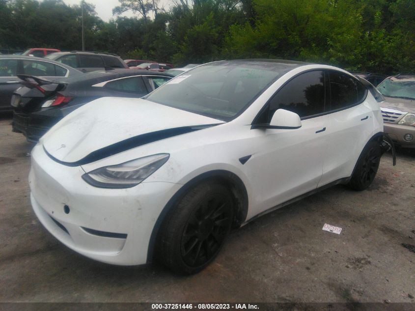 5YJYGDEE0MF062046  tesla model y 2021 IMG 1