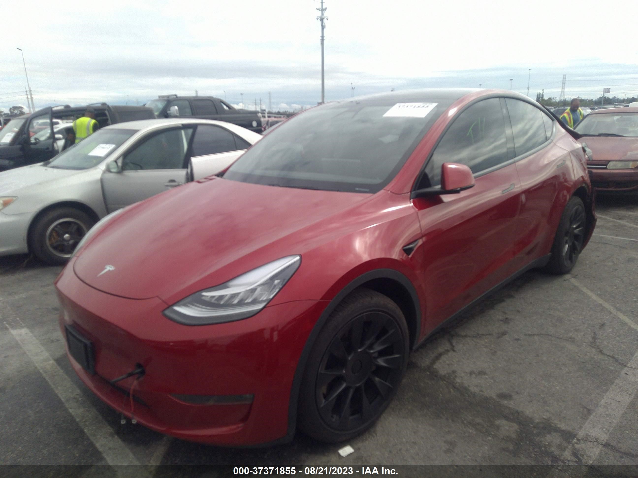 5YJYGDEE0MF074472  tesla model y 2021 IMG 1