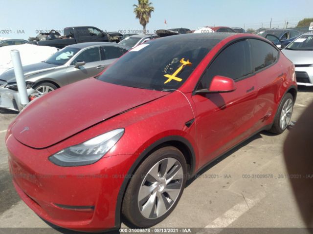 5YJYGDEE7MF095898  tesla model y 2021 IMG 1