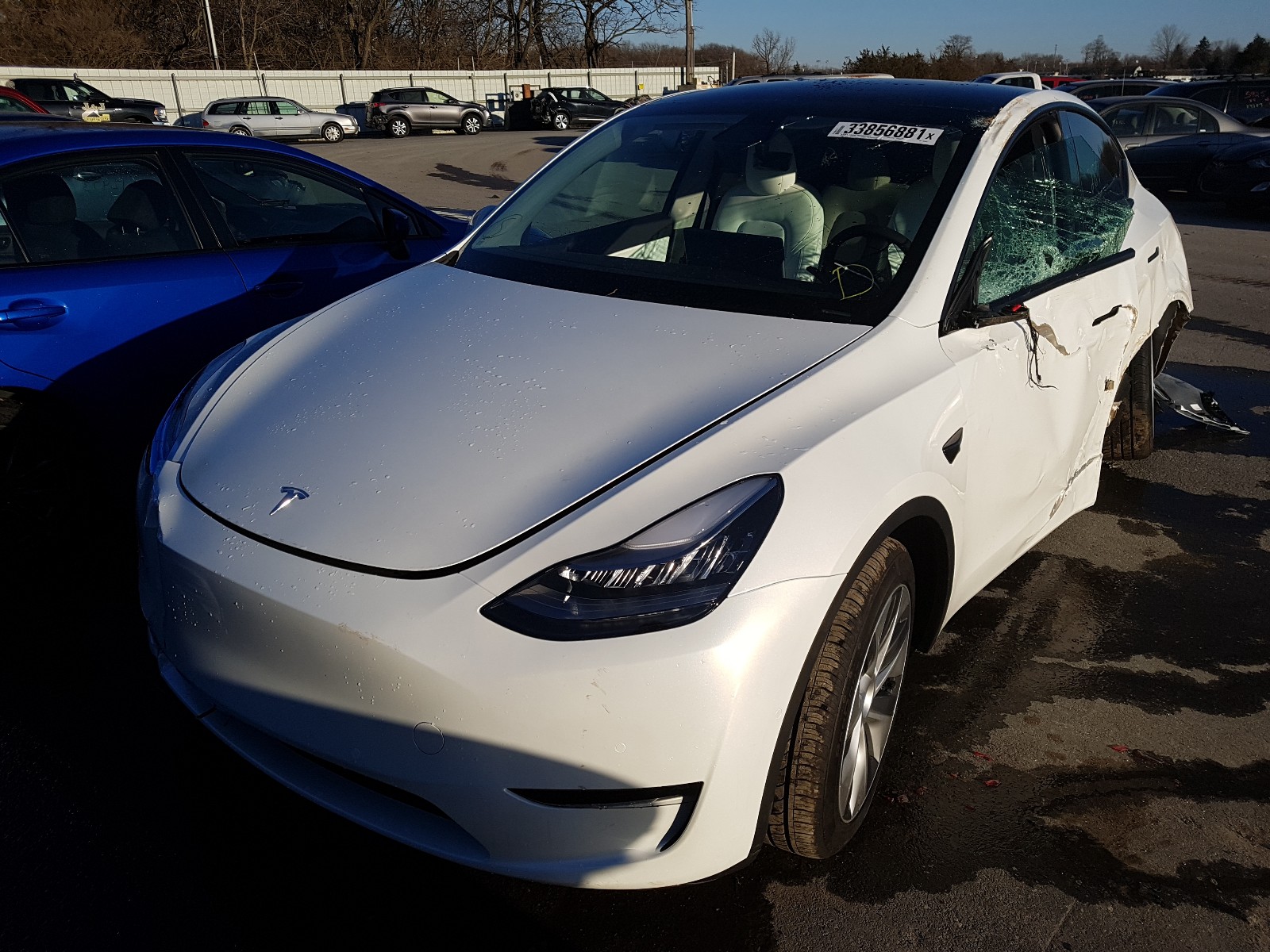 5YJYGDEE9MF085597  tesla model y 2021 IMG 1