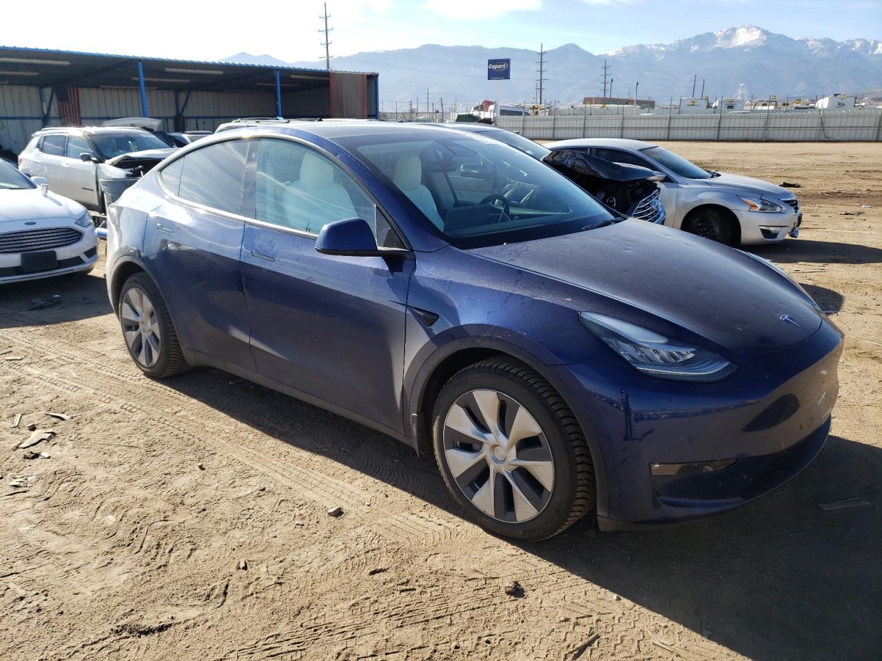 5YJYGAEE2MF235404  tesla model y 2021 IMG 3