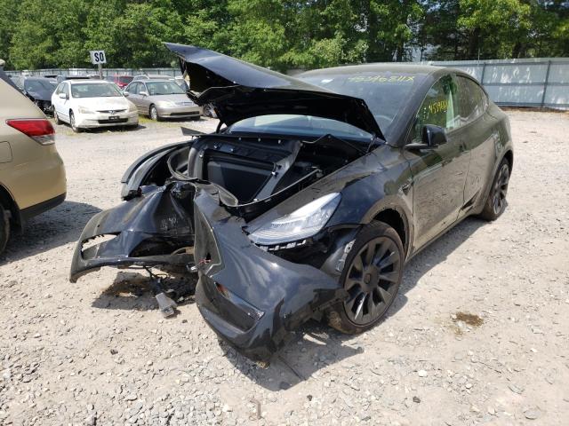 5YJYGAEE3MF143671  tesla model y 2021 IMG 1