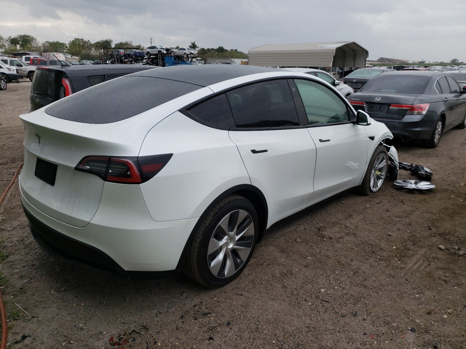 5YJYGDED8MF105507  tesla model y 2021 IMG 3