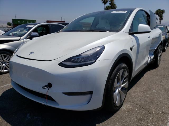 5YJYGDEE6MF195605  tesla model y 2021 IMG 1