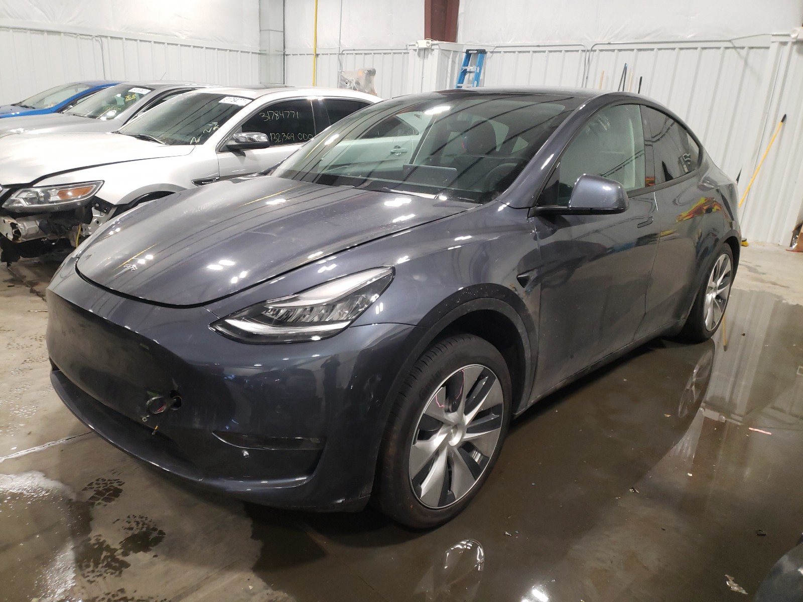 5YJYGDEE9MF106609  tesla model y 2021 IMG 1