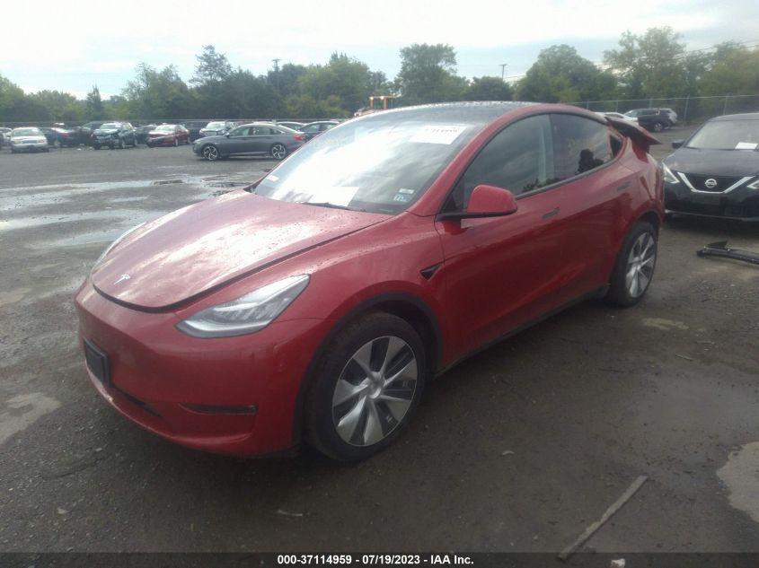 5YJYGDEE9MF233215  tesla model y 2021 IMG 1