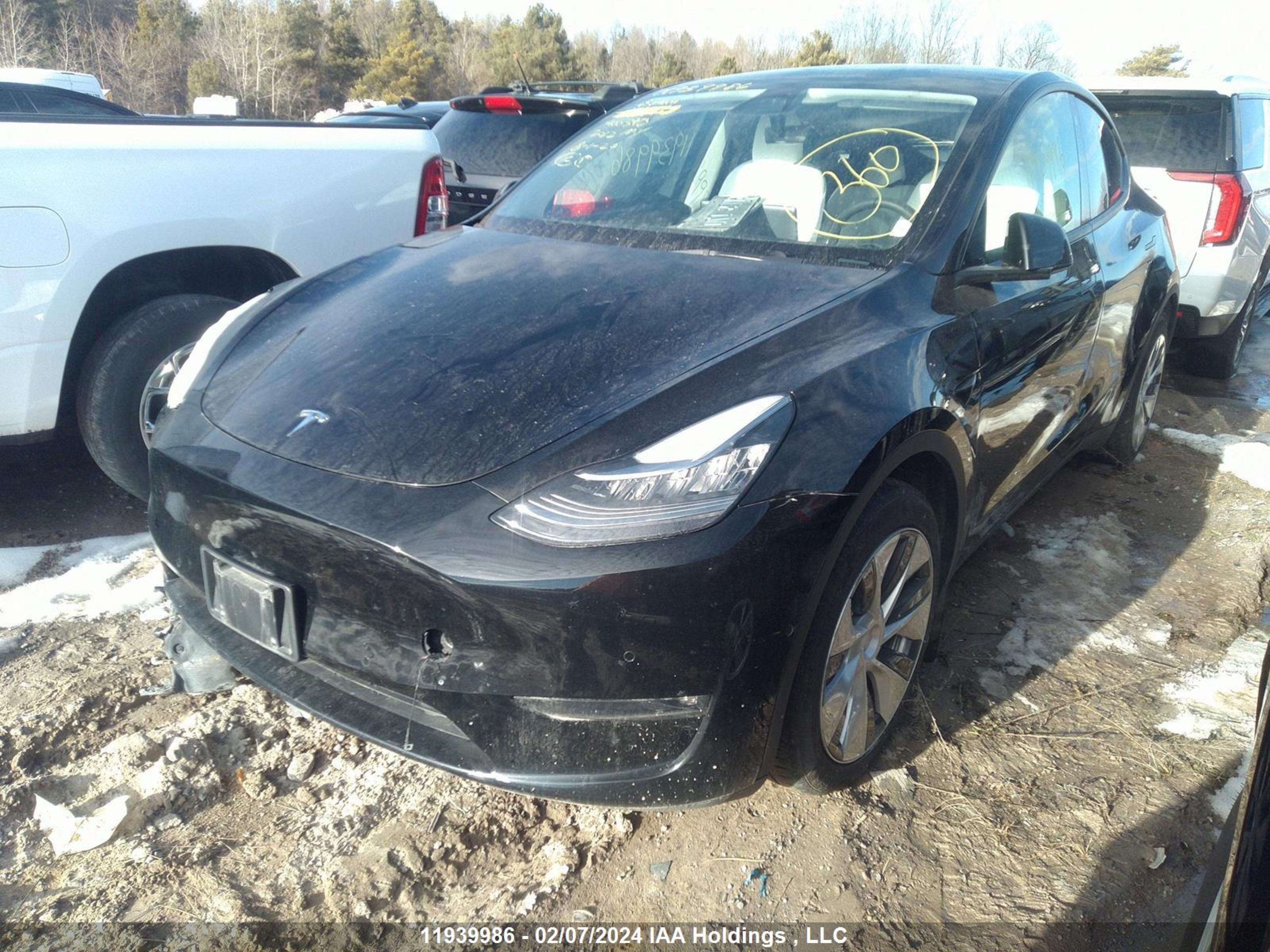 7SAYGDEE8NF400345  tesla model y 2022 IMG 1