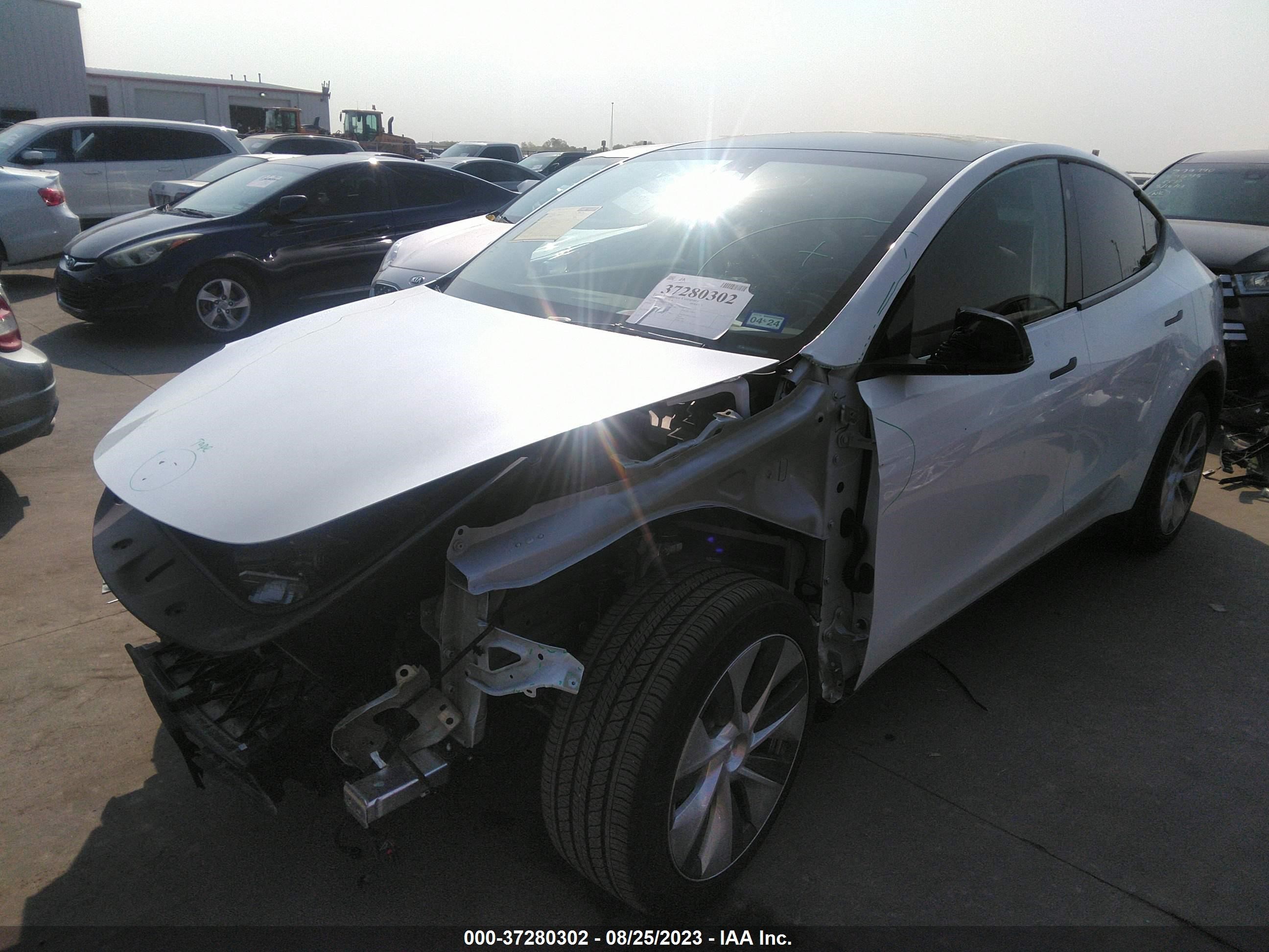 7SAYGDEE3PA088306  tesla model y 2023 IMG 1