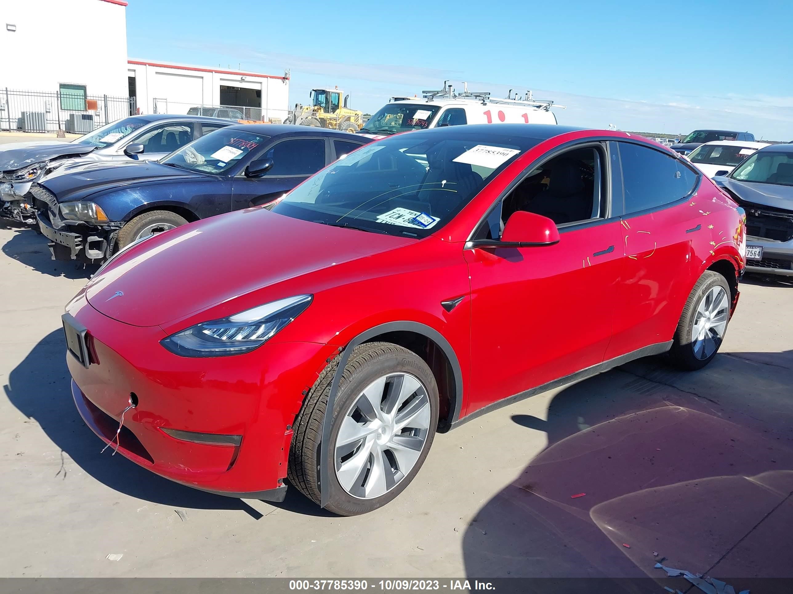 7SAYGDEE4PA102858  tesla model y 2023 IMG 1