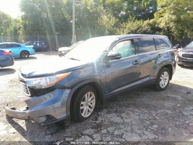 5TDBKRFH3GS270111  toyota highlander 2016 IMG 1