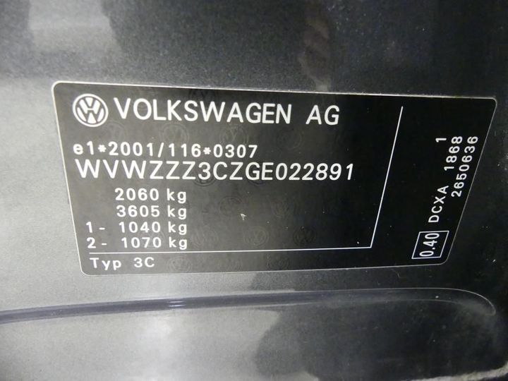 WVWZZZ3CZGE022891  volkswagen passat 2016 IMG 3