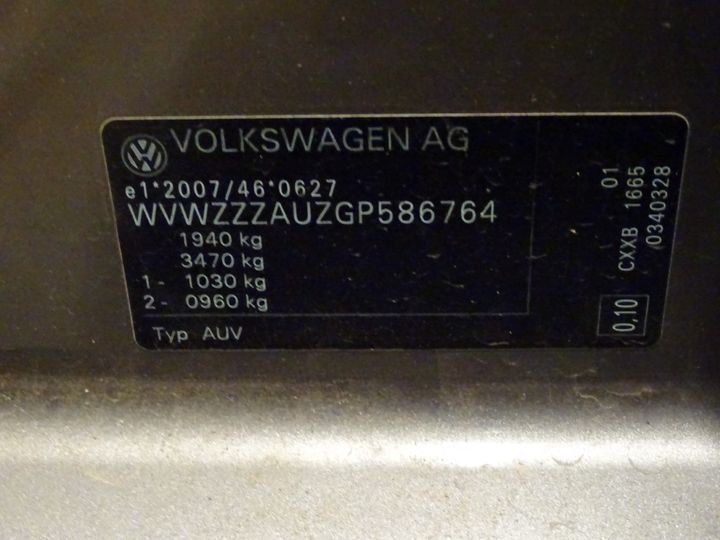WVWZZZAUZGP586764 BX 5525 CM - Volkswagen Golf VII 2016 IMG - 5 
